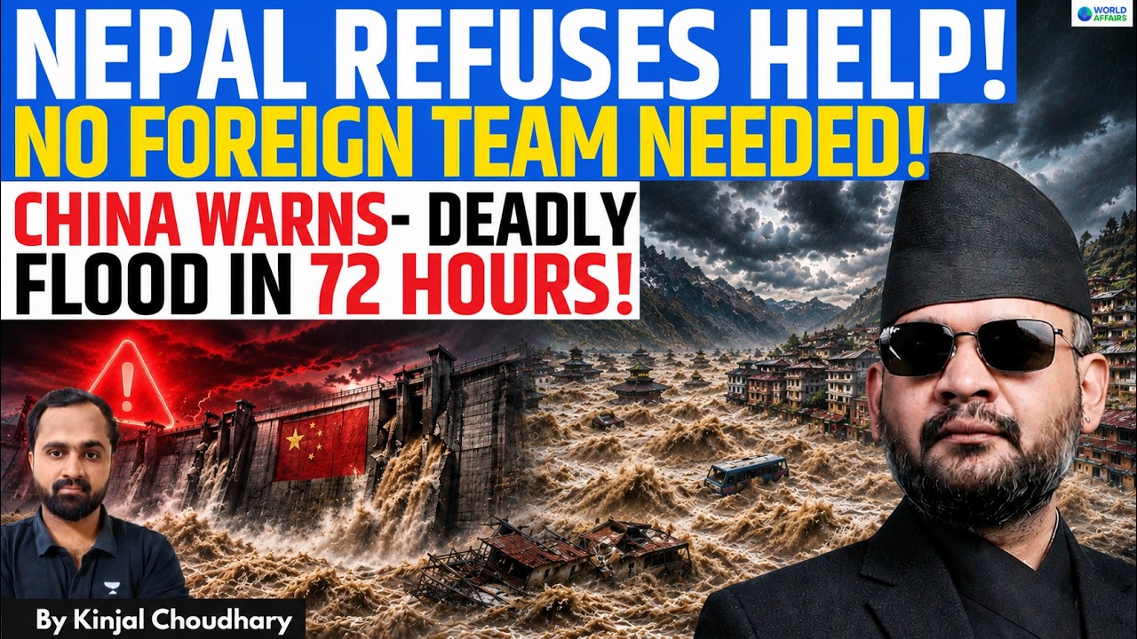 Why Did Nepal Refuse India's NDRF Help? China Warns: Another Deadly Flood in 72 Hours! | Kinjal