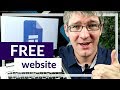 How to create a Website in Google Sites for Free