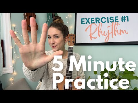 5 Minute Practice Exercise for Ukulele Players | Intro & Rhythm Exercise #1