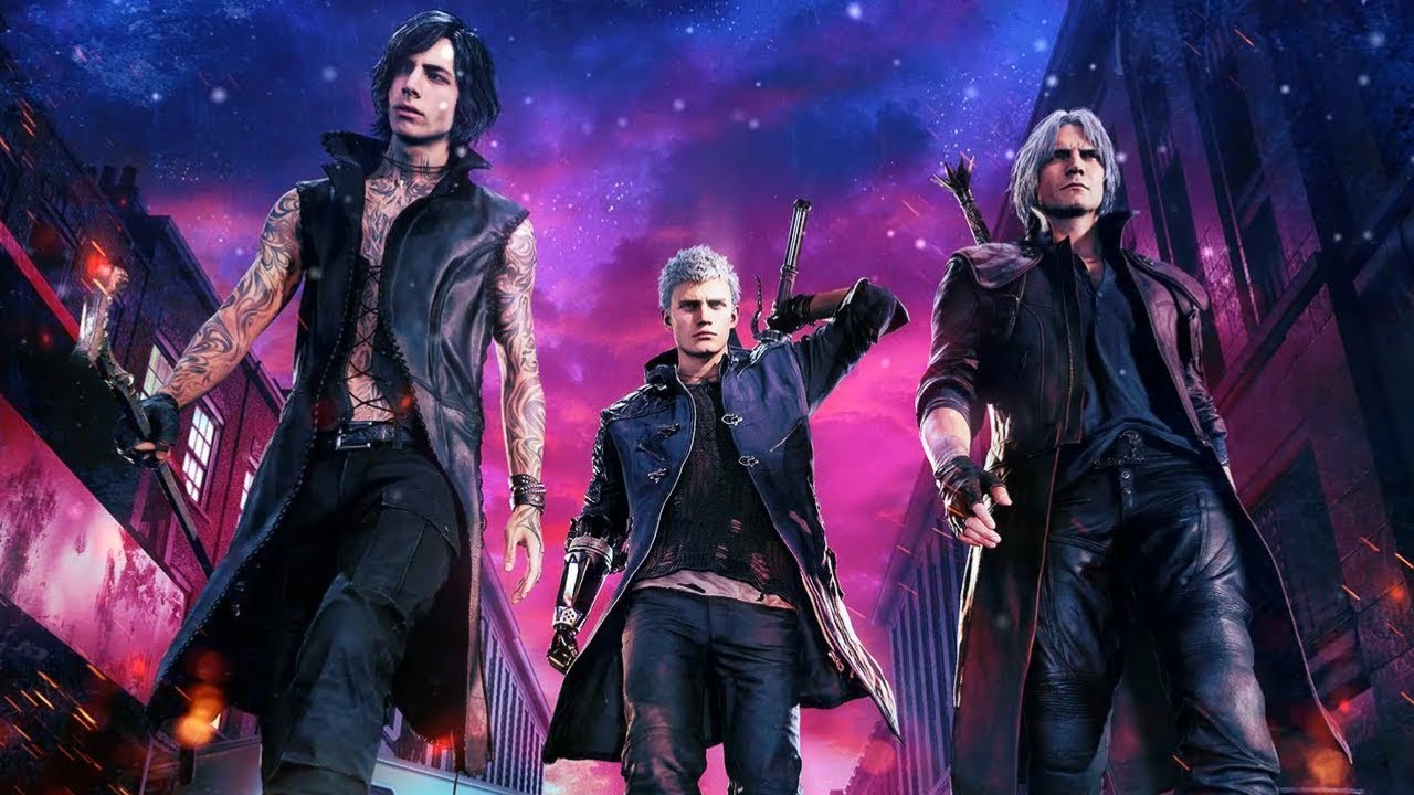 Wallpaper Engine - Devil May Cry 5 Theme [FRONT VIEW]