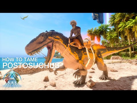Postosuchus Taming Guide & abilities in Ark Survival Ascended ll Prehistoric Beasts ASA