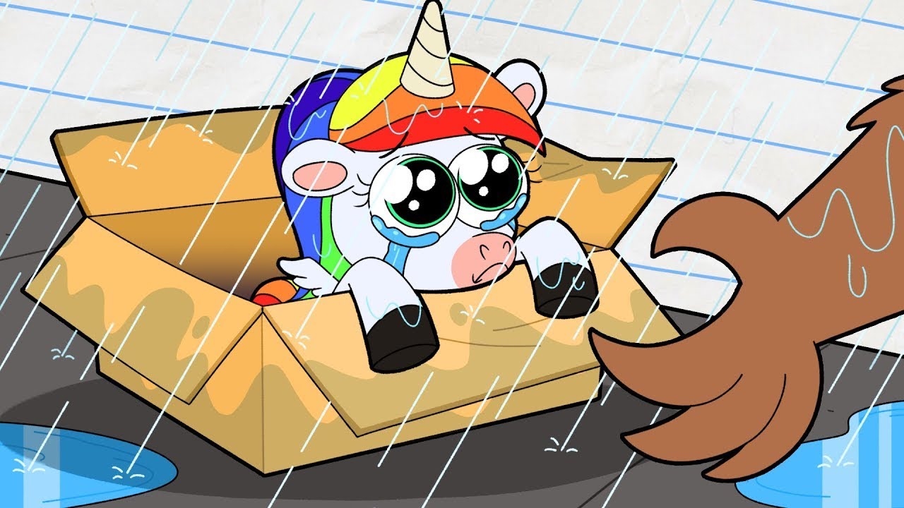 TRAURIGE URSPRUNG des EINHORNS, Teil 1! (NEU) Junge & Drache | Cartoons für Kinder | Wildbrain Toons