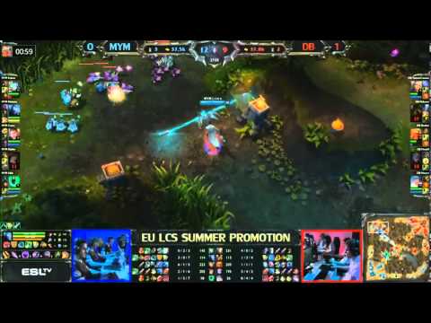 Dragonborns vs Meet Your Makers - Game #2 LCS EU SUMMER PROMOTION