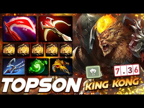 TOPSON MONKEY KING KONG - Dota 2 Pro Gameplay [Watch & Learn]