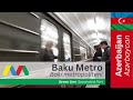 Baku Metro Bakı Metropoliteni Green Line Separated Part