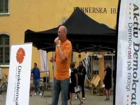 Direktdemokraterna på Almedalen 2013