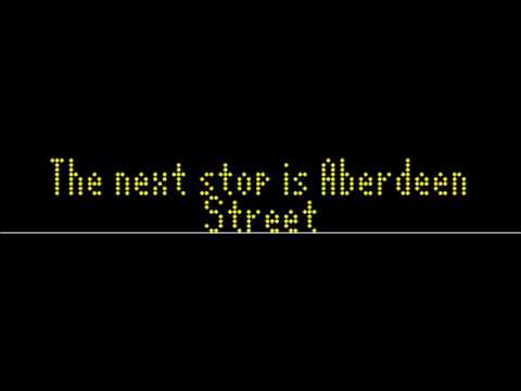 Transperth 1 (Art Centre-Francis Street) Indicator Montage