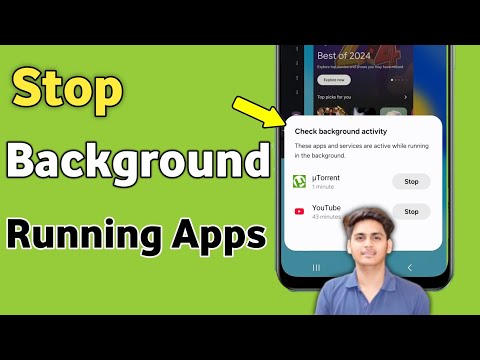 How To Stop Background Apps Running On Samsung | background running apps ko kaise band kare