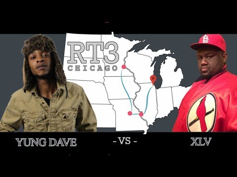 Yung Dave vs XLV - No Coast Raps | Road Trip 3 (CHI)
