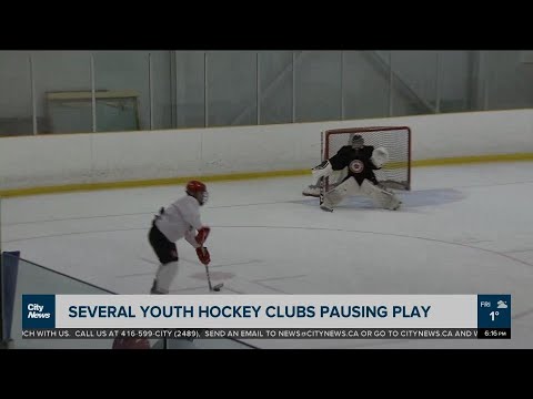 Some youth hockey being paused due to COVID concerns