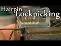 How To Pick A Lock With Hairpins