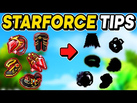Gear AFTER Item Burning And Rental Gear - MapleStory Starforcing Tips