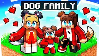 Download lagu I Raised a DOG Family in Minecraft… mp3