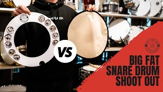 Video thumbnail for Big Fat Snare Drum Comparison - Quesadilla v Shining Donut v Halos by Sky Music