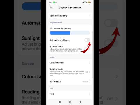 How to Turn On Adaptive Brightness in Android | Fix Brightness Problem Easily