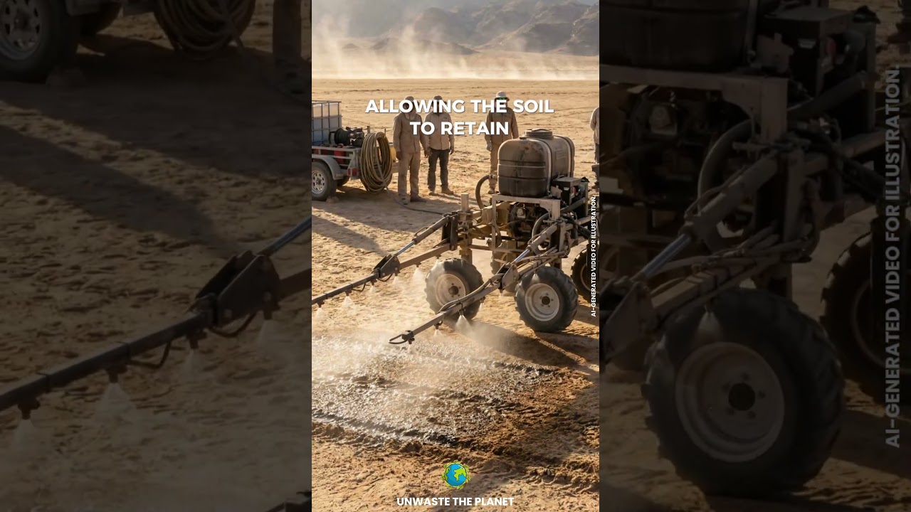This Norwegian Invention Turns Desert Sand Into Farmland in 7 Hours