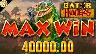 π¨ First 25000x MAX WIN On Gator Hunters! EPIC Big WIN New Online Slot - Nolimit City