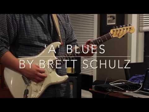 Slow Blues in A - Guitar Improvisation