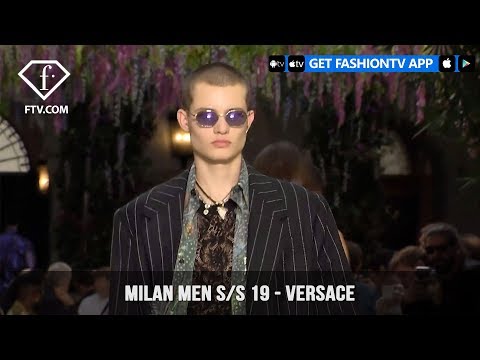 Versace's Sexy Spring/Summer 2019 Collection Milan Men Fashion Week | FashionTV | FTV