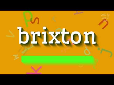 HOW TO PRONOUNCE BRIXTON? #brixton