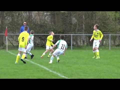 16-04-2016 : Walcheren D1 - Kloetinge D1 ; eerste helft
