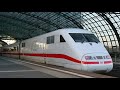 ICE Train (DB) Journey from Nuremberg to Frankfurt.