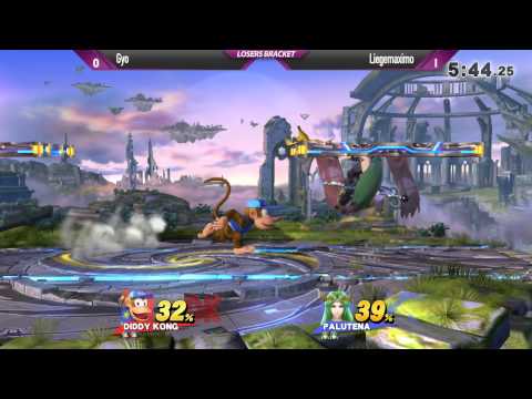 SW13 Smash Wii U - Gyo (ROB, Diddy) vs Liegemaximo (Palutena) - Losers Bracket