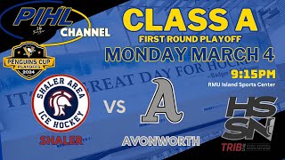 Shaler vs Avonworth   PIHL 2024 Penguins Cup Playoff Quarterfinal   March 4 2024