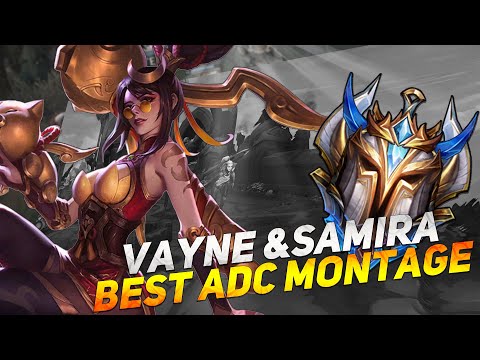 PRO ADC VAYNE & SAMİRA MONTAGE | HYPER CARRY | CHALLENGER PLAYER | LEAGUE OF LEGENDS | QUADERLİFE