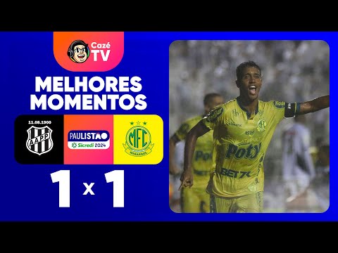Gols e lances de Ponte Preta x Mirassol