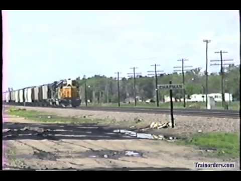 Classic Railroad Series 609 - Union Pacific at Chapman, NE May 19, 1989