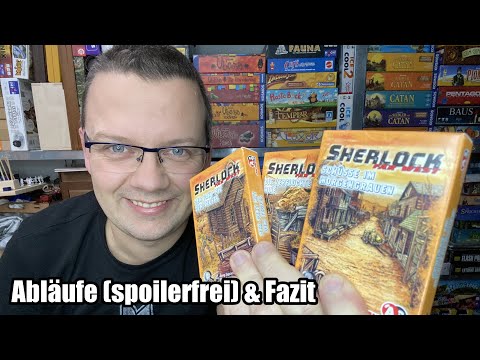 Sherlock Reihe im Wilden Westen (ABACUSSPIELE) - ab 12 Jahren - spoilerfrei das Wichtigste