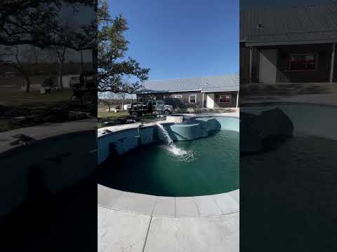 Handy Dan: What a pool looks like when getting filled by water trucks-Frontier bulk water