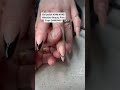 Dip Cut French Nails Black French Tip Nail Zebra Nails Art 2022 Nail Art Nail Aideas