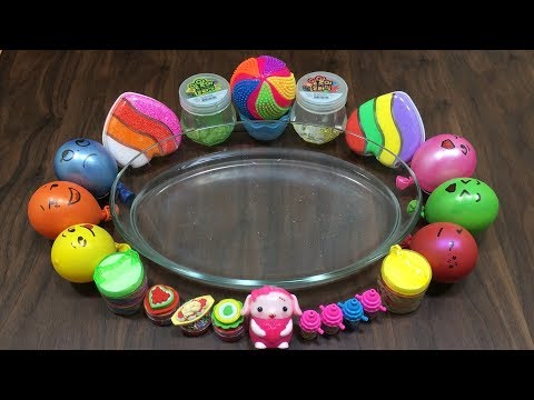 Video Thumbnail: MIXING MAKEUP AND CLAY INTO CLEAR SLIME!!! RELAXING SATISFYING SLIME!!