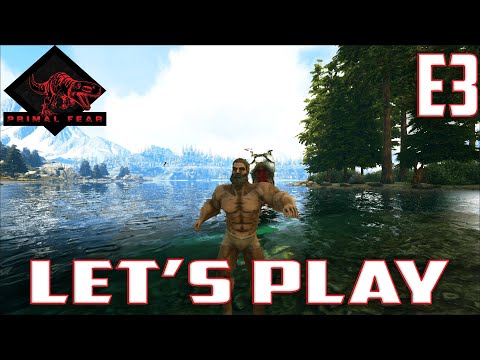 Let's Play ARK: Survival Evolved Primal Fear Valguero-Ep.3-Moving Day Doesn't Go As Planned