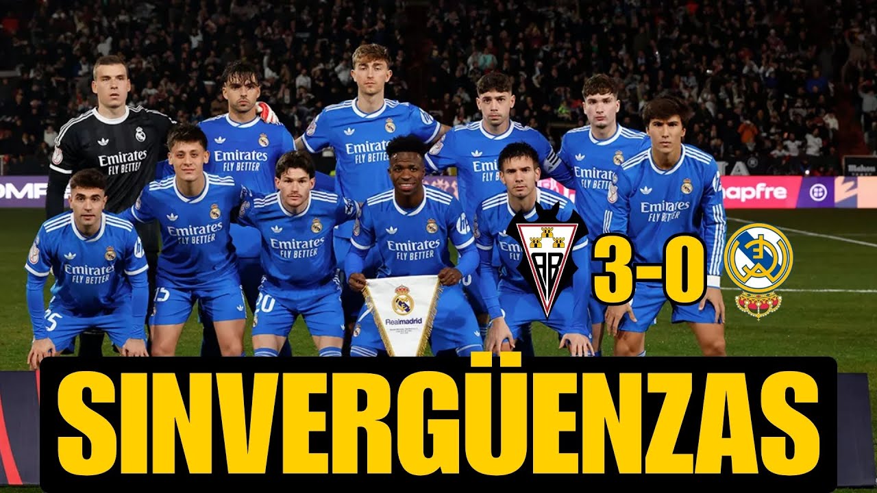 ALBACETE 3-2 REAL MADRID: ESTE CLUB DA TODA LA PENA