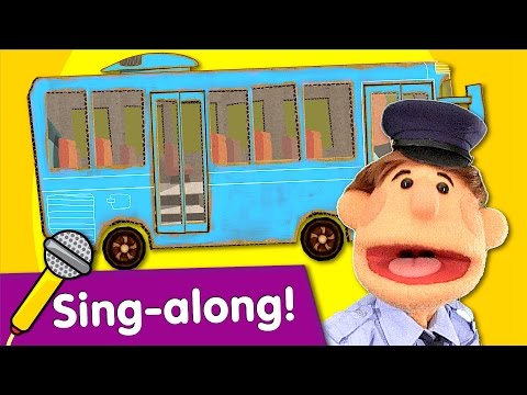 Wheels On The Bus Karaoke! | Nursery Rhyme | Super Simple Songs
