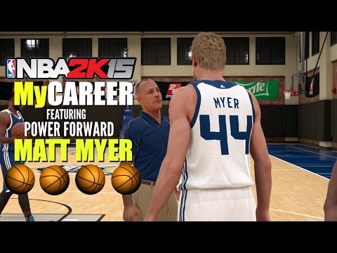 NBA 2K15 (PS4): MyCareer EP1 - Creation of Power Forward Matt Myer