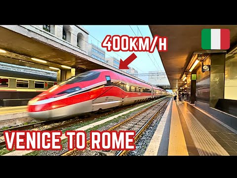Venice to Rome onboard Italy's BEST train! Frecciarossa 1000: TrenItalia's Premier Offering!