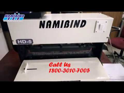 Mild steel spiral binding machine heavy duty, model name/num...