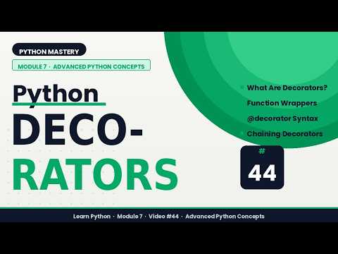 Python Decorators Explained Function Wrapping Made Easy