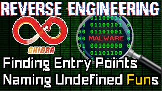 Finding Entry Points and Naming Undefined Function Names | Reverse Engineering