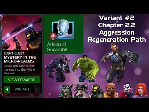 Variant #2 Chapter 2.2 Aggression Regeneration Path | Mystery In The Micro-Realms
