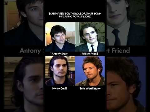 RARE: James Bond screen tests for 'Casino Royale' (2006).