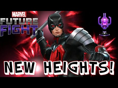How far can Daredevil go with 2% pierce? Knull and Mephisto runs, Marvel Future Fight