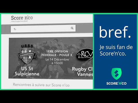 Score'n'co - Le sport en live