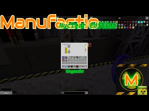 Manufactio NE EP52 Making Rocket Fuel And Redstone Ore Reeds