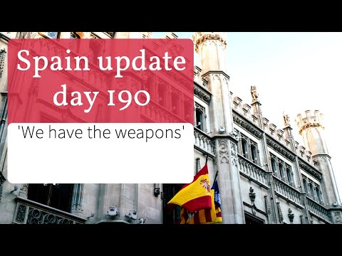 Spain update day 190 - Spain 'has the weapons' to fight the virus