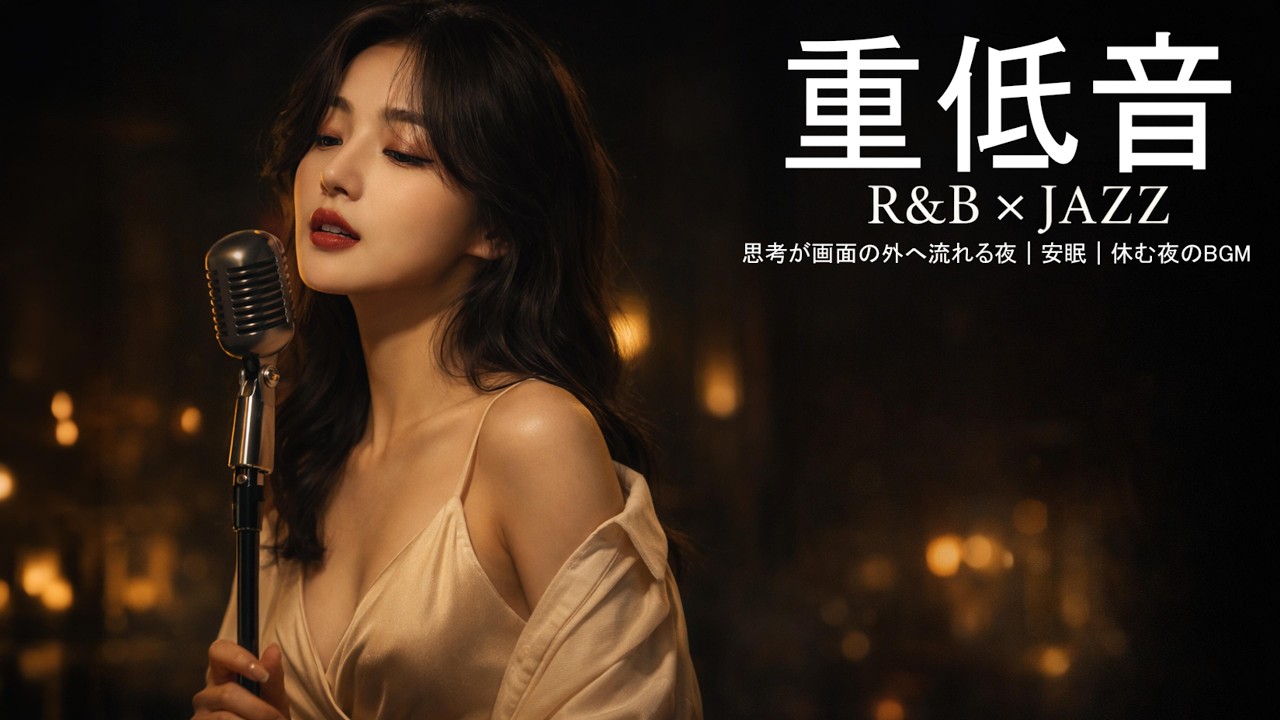 重低音 Lo-Fi R&B × JAZZ｜ひとりで泣ける、また立ち上がれる夜｜作業用 / 勉強用 / Sleep / Jazz BGM